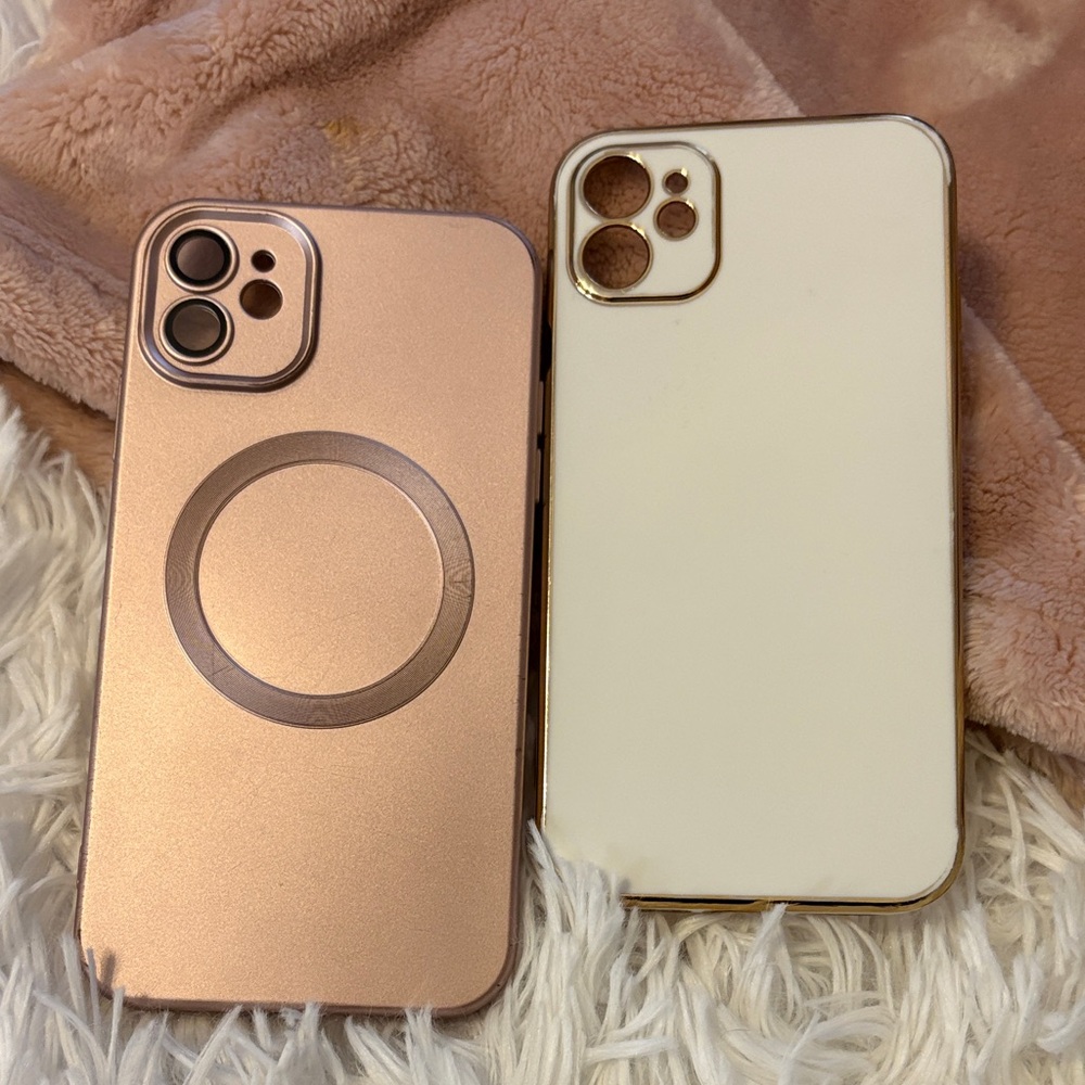 Elegant Gold and Rose Gold Phone Cases. Will fit iPhone  11.
